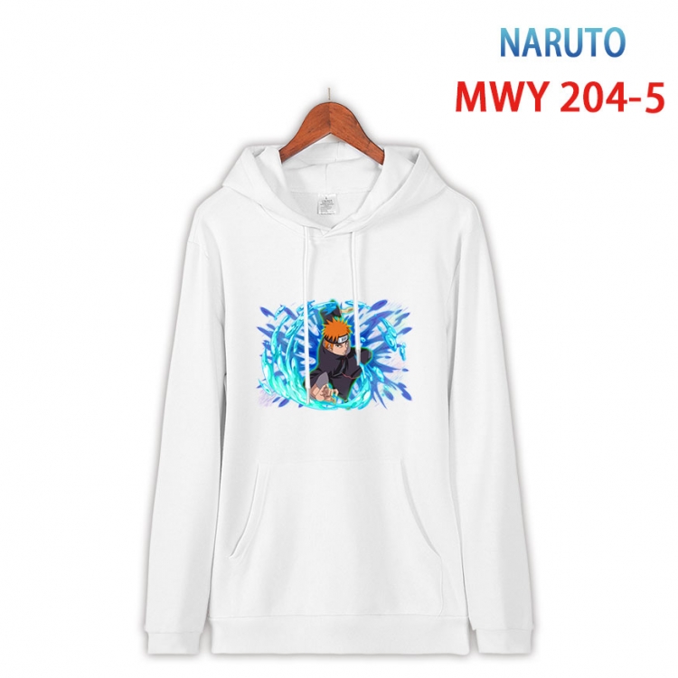 Naruto Long sleeve hooded patch pocket cotton sweatshirt from S to 4XL  MWY 204 5