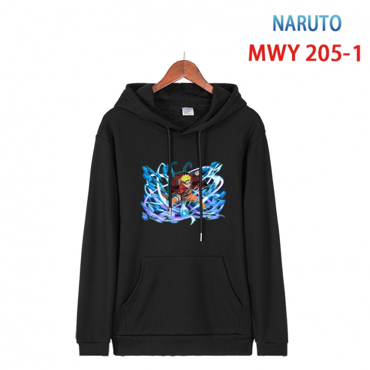 Naruto Long sleeve hooded patch pocket cotton sweatshirt from S to 4XL MWY 205 1
