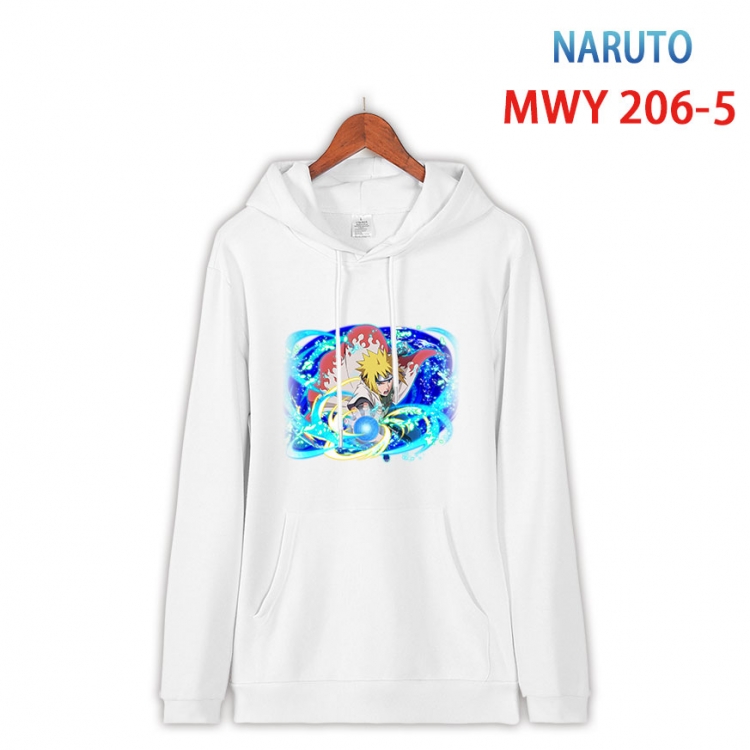 Naruto Long sleeve hooded patch pocket cotton sweatshirt from S to 4XL MWY 206 5