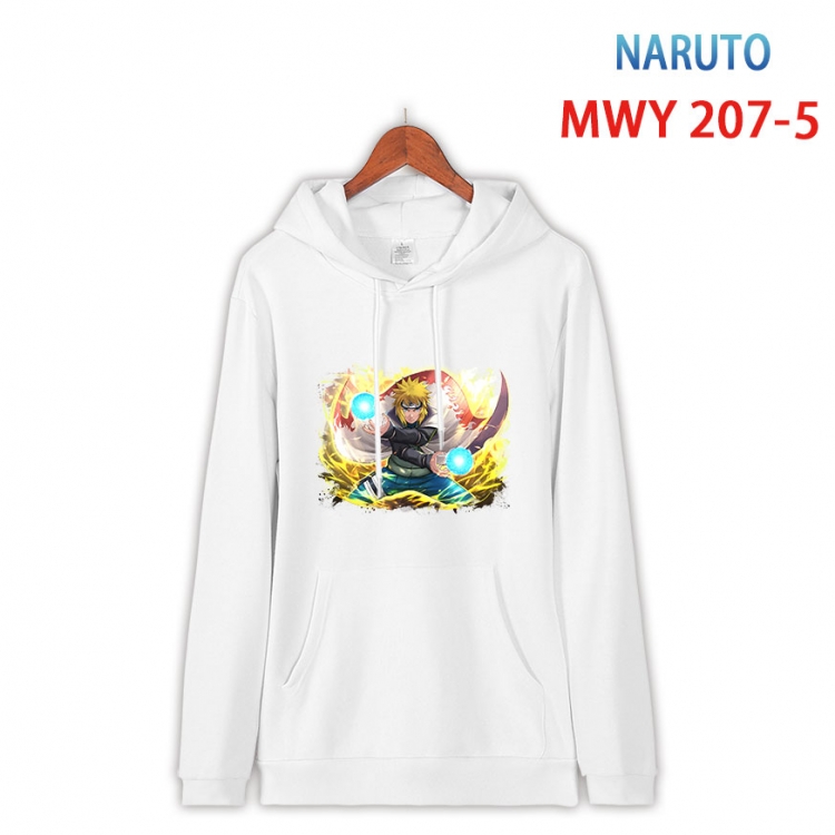 Naruto Long sleeve hooded patch pocket cotton sweatshirt from S to 4XL MWY 207 5