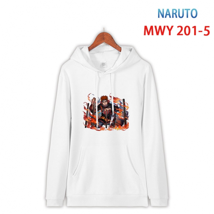 Naruto Long sleeve hooded patch pocket cotton sweatshirt from S to 4XL MWY 201 5