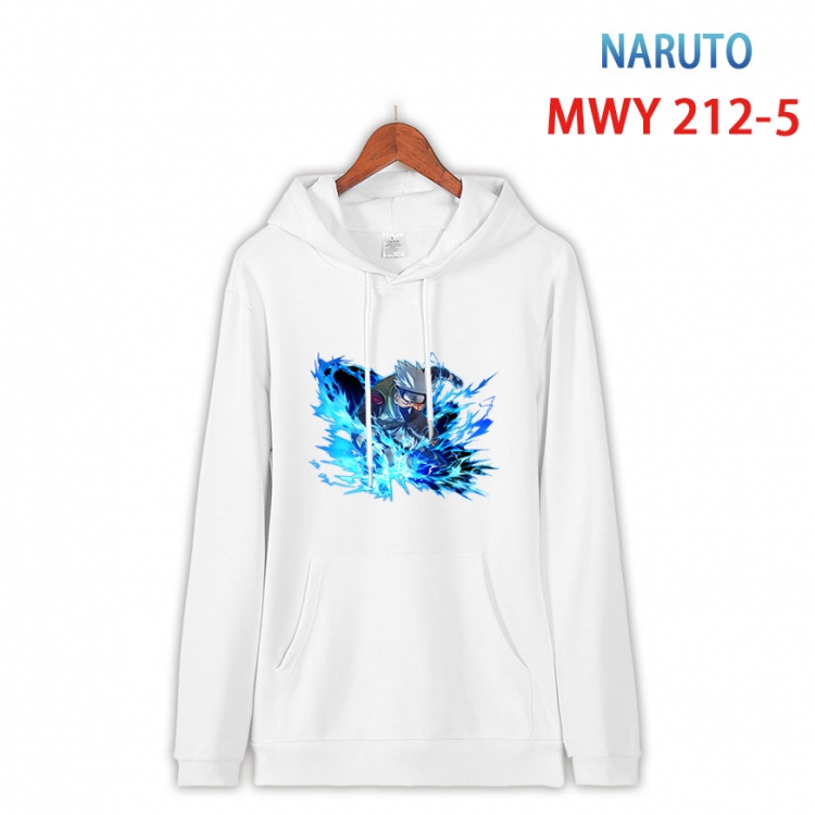 Naruto Long sleeve hooded patch pocket cotton sweatshirt from S to 4XL MWY 212 5