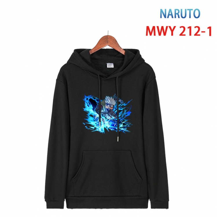 Naruto Long sleeve hooded patch pocket cotton sweatshirt from S to 4XL MWY 212 1