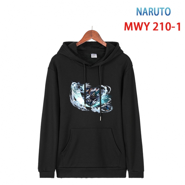 Naruto Long sleeve hooded patch pocket cotton sweatshirt from S to 4XL MWY 210 1