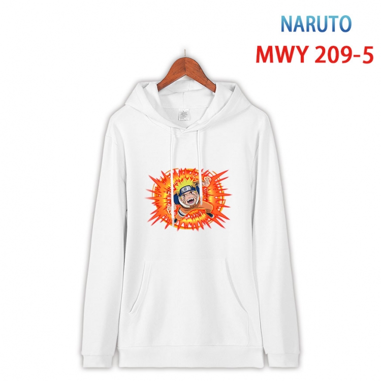 Naruto Long sleeve hooded patch pocket cotton sweatshirt from S to 4XL MWY 209 5
