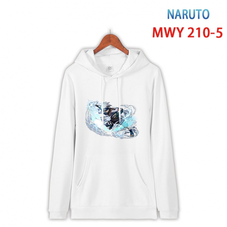 Naruto Long sleeve hooded patch pocket cotton sweatshirt from S to 4XL MWY 210 5