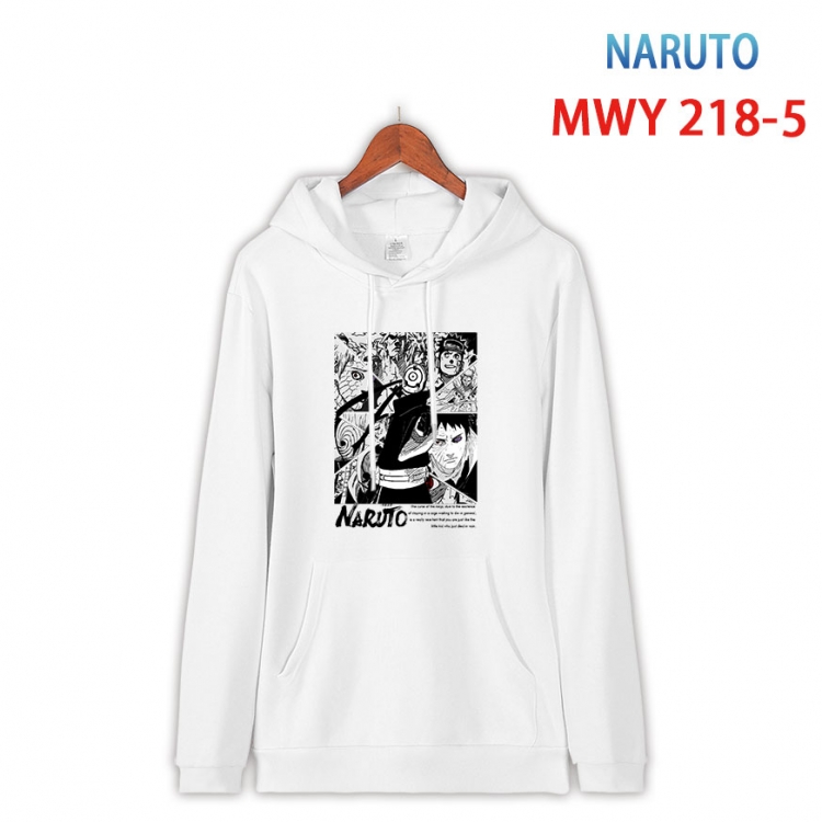 Naruto Long sleeve hooded patch pocket cotton sweatshirt from S to 4XL MWY 218 5