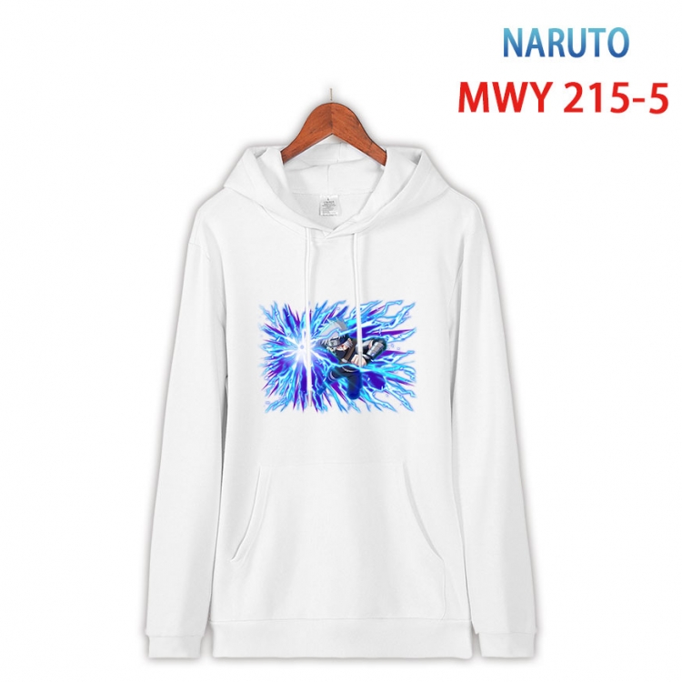 Naruto Long sleeve hooded patch pocket cotton sweatshirt from S to 4XL MWY 215 5