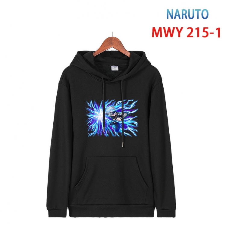 Naruto Long sleeve hooded patch pocket cotton sweatshirt from S to 4XL  MWY 215 1