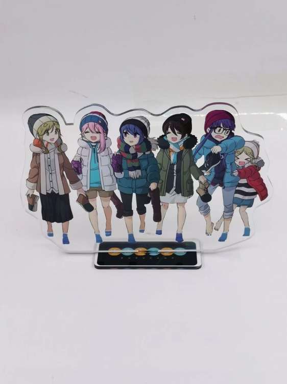 Have a nice day Anime  Acrylic  keychain Standing Plates