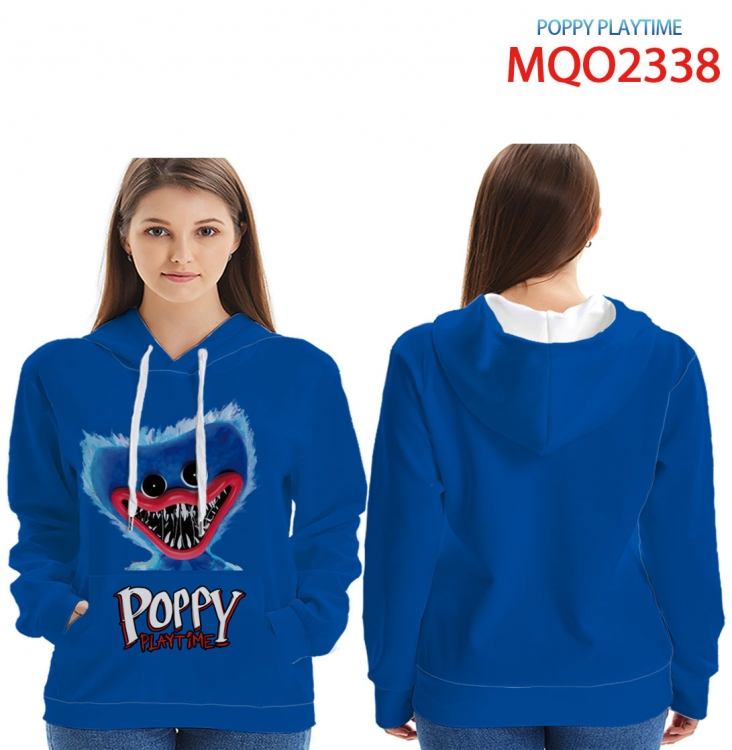 Poppy Playtime Full Color Patch pocket Sweatshirt Hoodie  from XXS to 4XL MQO-2338