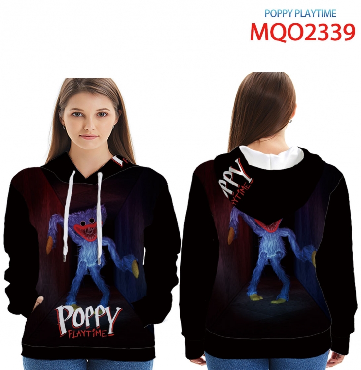 Poppy Playtime Full Color Patch pocket Sweatshirt Hoodie  from XXS to 4XL  MQO-2339