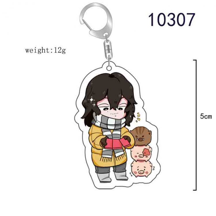 My Hero Academia Anime acrylic Key Chain  price for 5 pcs 10307