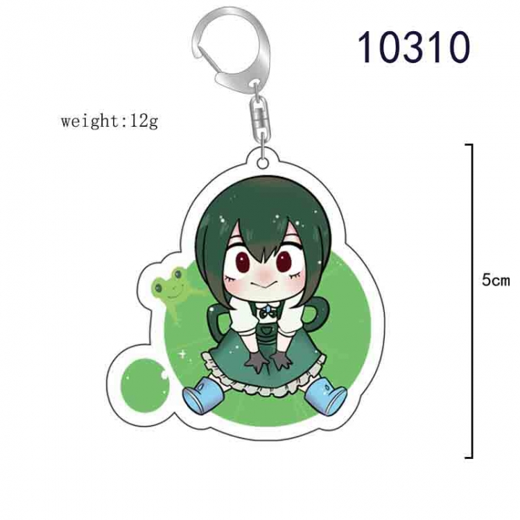 My Hero Academia Anime acrylic Key Chain  price for 5 pcs 10310