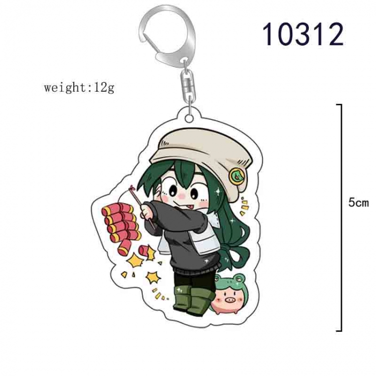 My Hero Academia Anime acrylic Key Chain  price for 5 pcs 10312