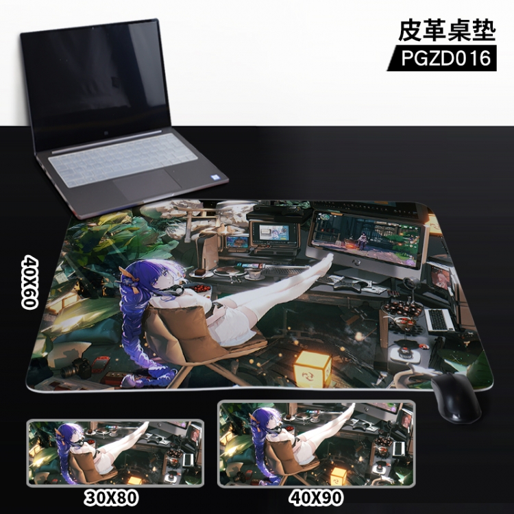 Genshin Impact  Anime leather table mat 40X90CM PGZD16