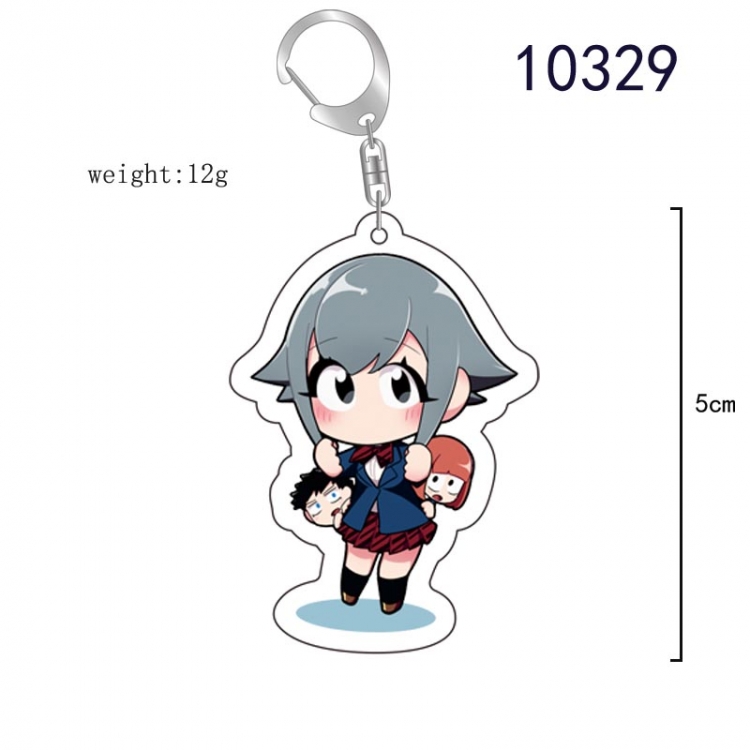 Komi Can't Communicate Anime acrylic Key Chain  price for 5 pcs 10329