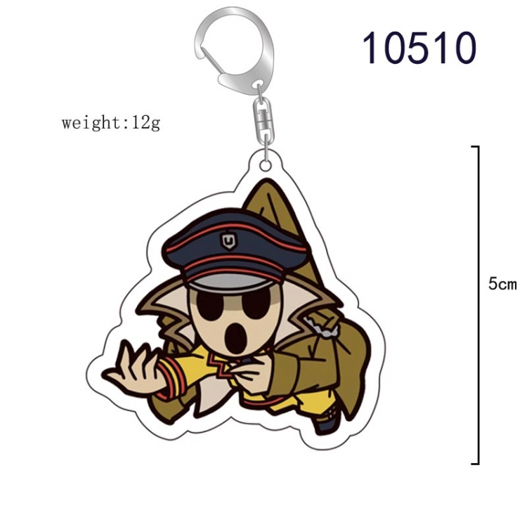 overlord  Anime acrylic Key Chain  price for 5 pcs 10510