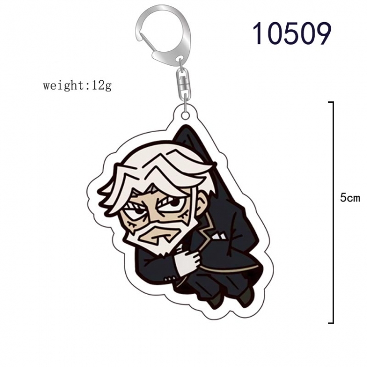 overlord  Anime acrylic Key Chain  price for 5 pcs 10509