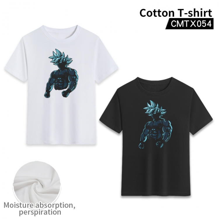 DRAGON BALL Anime Color printed short sleeve T-shirt XS-3XL can be customized according to the drawing  CMTX054