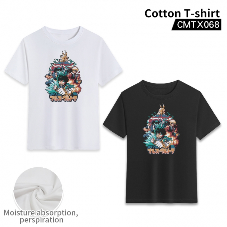 DRAGON BALL Anime Color printed short sleeve T-shirt XS-3XL can be customized according to the drawing CMTX068
