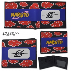 Naruto  Hardware PU wallet sho...