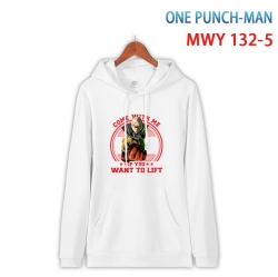 One Punch Man Cartoon hooded p...