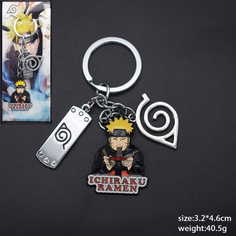 Naruto Anime cartoon skewers Key Chain school bag pendant