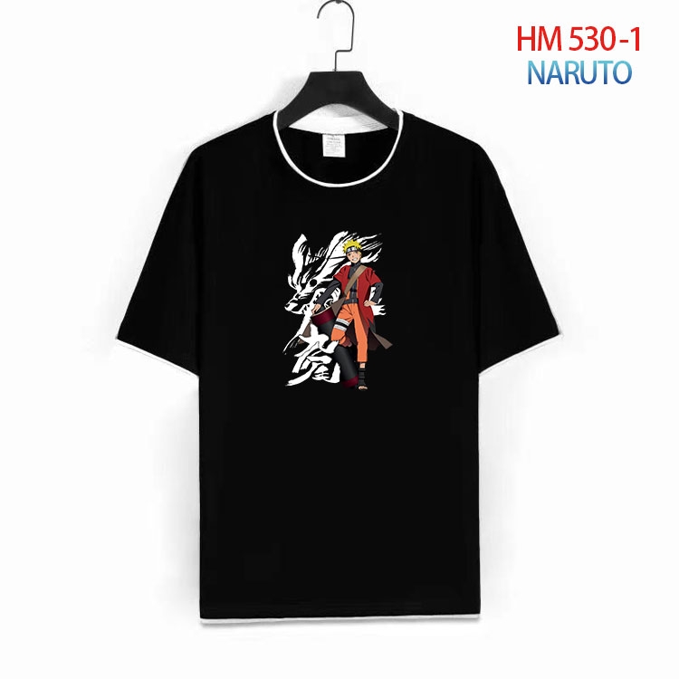 Naruto Cotton round neck short sleeve T-shirt from S to 4XL  HM-530-1