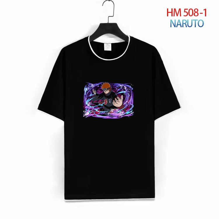 Naruto Cotton round neck short sleeve T-shirt from S to 4XL HM-508-1
