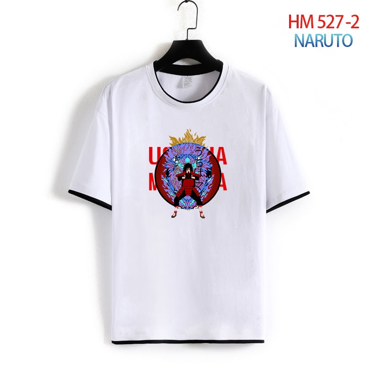 Naruto Cotton round neck short sleeve T-shirt from S to 4XL  HM-527-2