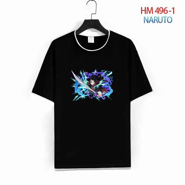 Naruto Cotton round neck short sleeve T-shirt from S to 4XL  HM-496-1