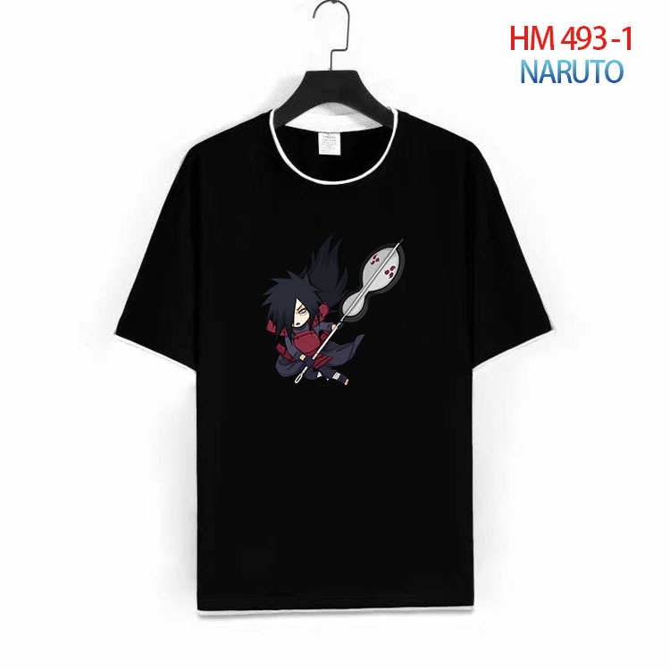 Naruto Cotton round neck short sleeve T-shirt from S to 4XL  HM-493-1
