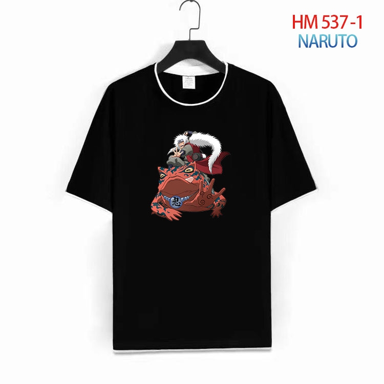 Naruto Cotton round neck short sleeve T-shirt from S to 4XL  HM-537-1