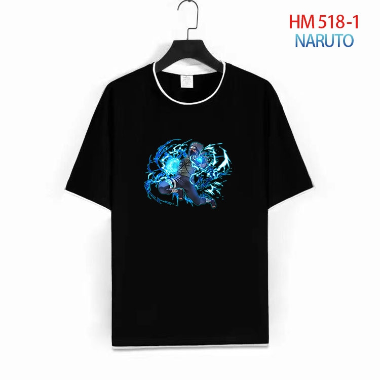 Naruto Cotton round neck short sleeve T-shirt from S to 4XL  HM-518-1