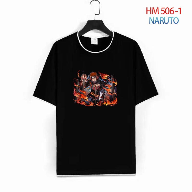 Naruto Cotton round neck short sleeve T-shirt from S to 4XL  HM-506-1