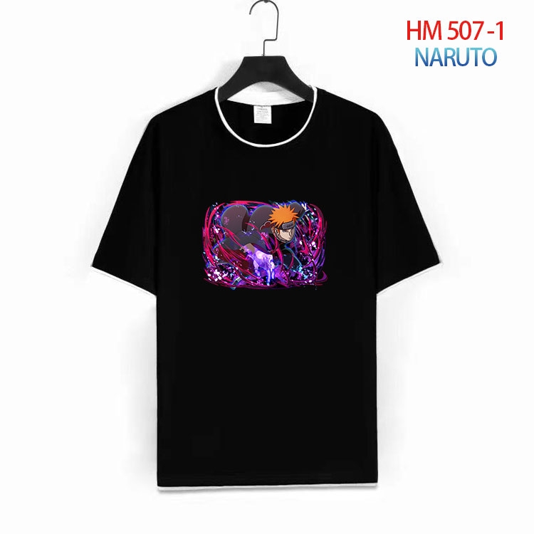 Naruto Cotton round neck short sleeve T-shirt from S to 4XL HM-507-1