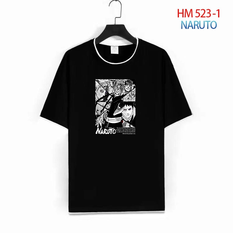 Naruto Cotton round neck short sleeve T-shirt from S to 4XL  HM-523-1