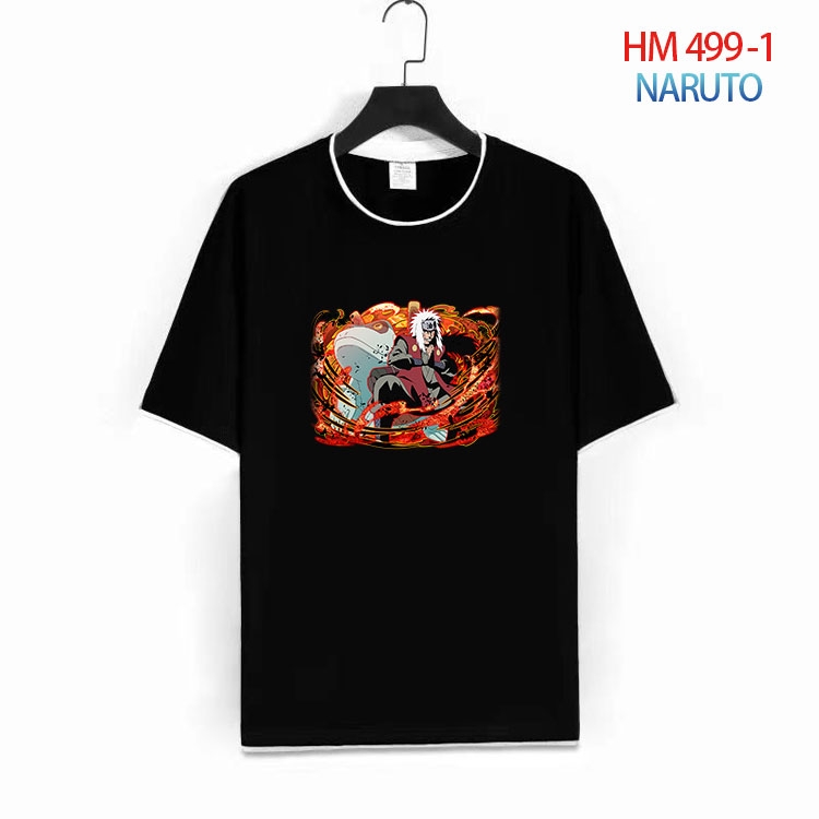 Naruto Cotton round neck short sleeve T-shirt from S to 4XL  HM-499-1