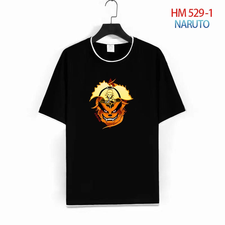 Naruto Cotton round neck short sleeve T-shirt from S to 4XL  HM-529-1