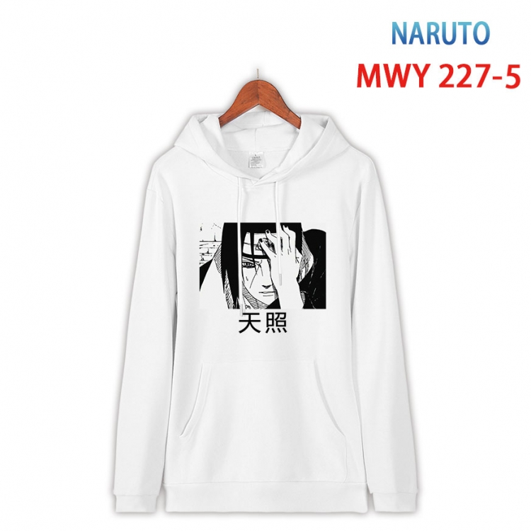 Naruto Long sleeve hooded patch pocket cotton sweatshirt from S to 4XL  MWY-227-5