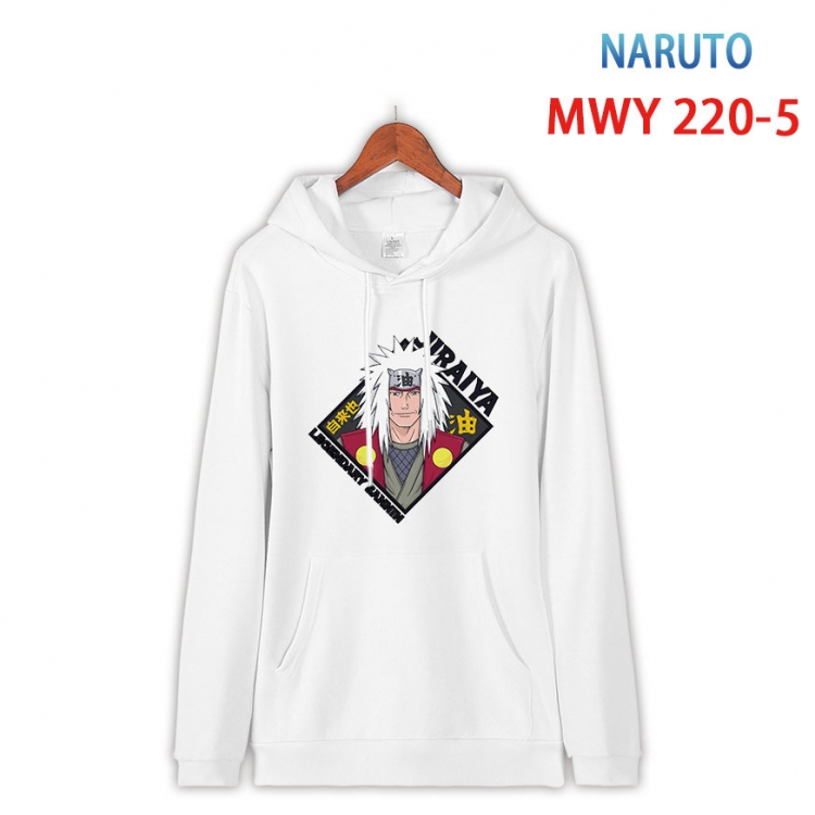 Naruto Long sleeve hooded patch pocket cotton sweatshirt from S to 4XL  MWY-220-5