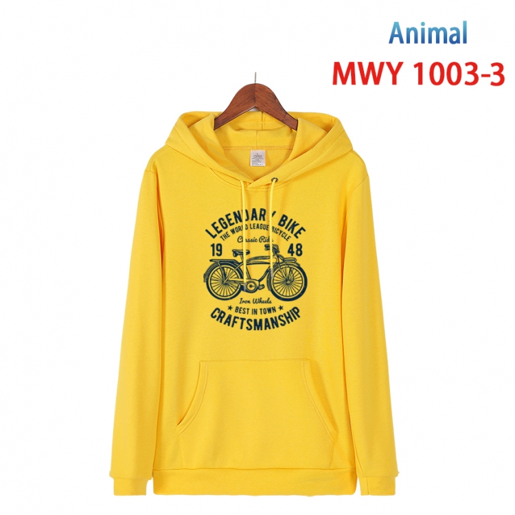 Squid game Long sleeve hooded patch pocket cotton sweatshirt from S to 4XL  MQY-1003-3