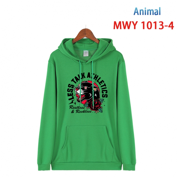 Squid game Long sleeve hooded patch pocket cotton sweatshirt from S to 4XL  MQY-1013-4