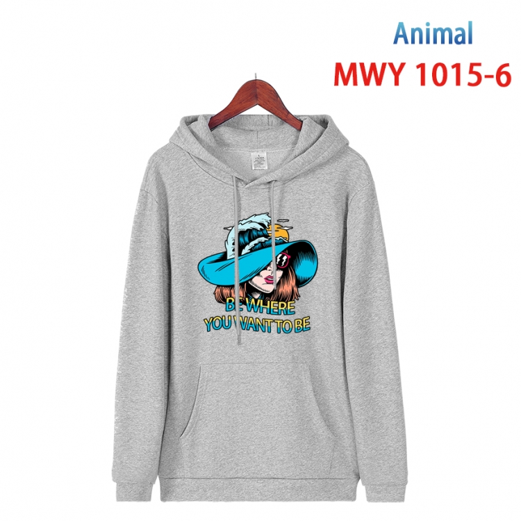 Squid game Long sleeve hooded patch pocket cotton sweatshirt from S to 4XL  MQY-1015-6