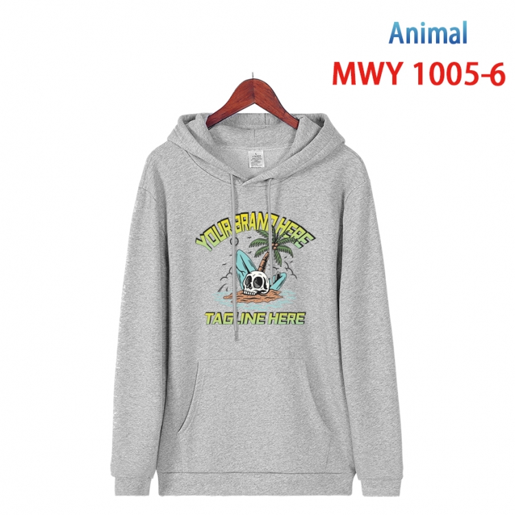 Squid game Long sleeve hooded patch pocket cotton sweatshirt from S to 4XL MQY-1005-6