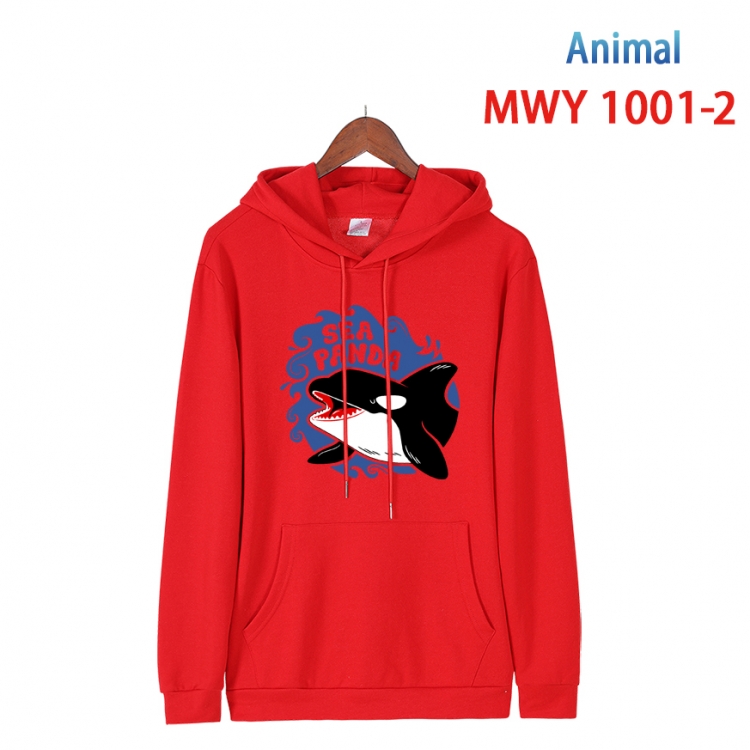 Squid game Long sleeve hooded patch pocket cotton sweatshirt from S to 4XL MQY-1001-2