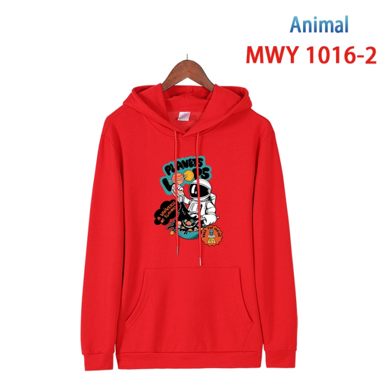 Squid game Long sleeve hooded patch pocket cotton sweatshirt from S to 4XL  MQY-1016-2