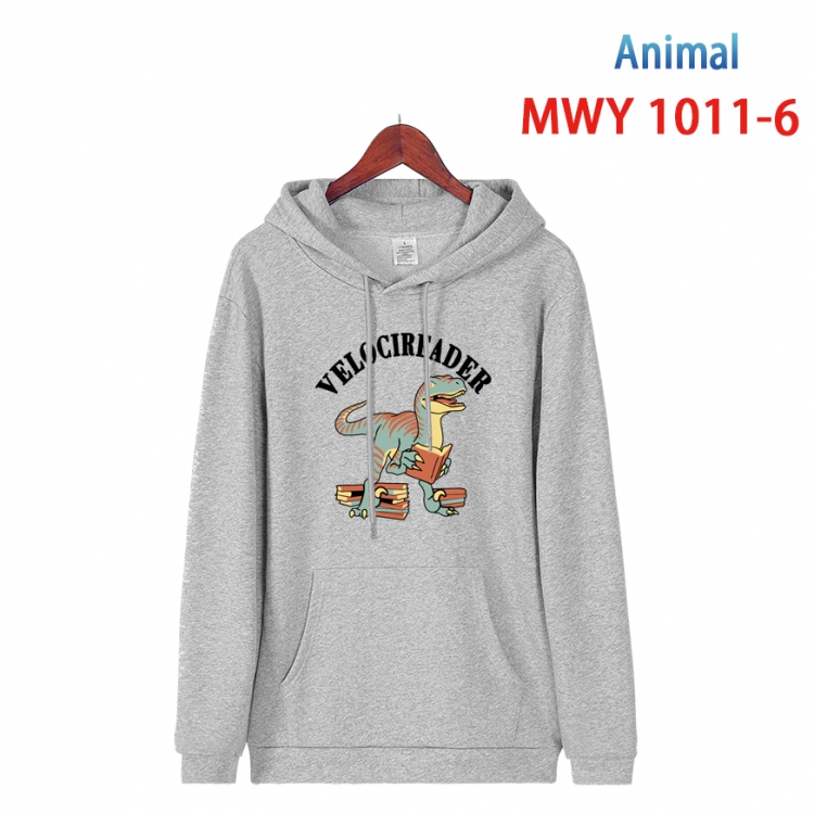 Squid game Long sleeve hooded patch pocket cotton sweatshirt from S to 4XL  MQY-1011-6