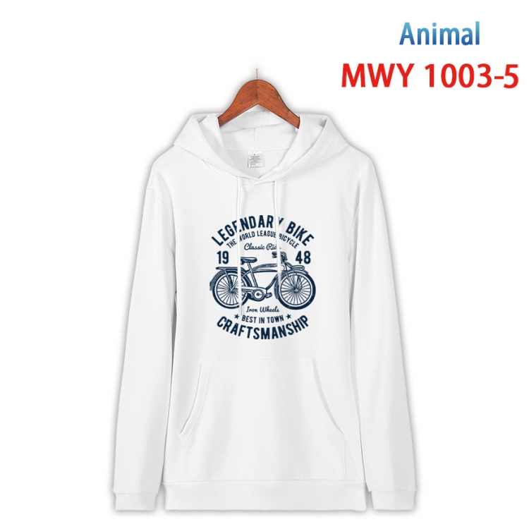 Squid game Long sleeve hooded patch pocket cotton sweatshirt from S to 4XL  MQY-1003-5